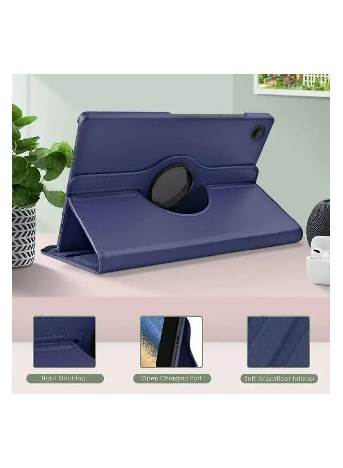 YoYoTech 360° Rotating Case for Samsung Galaxy Tab A9 Plus/A9+ 5G 11 Inch 2023 Model (SM X210/X216/X218) 360 Degree Swiveling Stand Protective Cover with Auto Sleep/Wake-Blue - Image 2