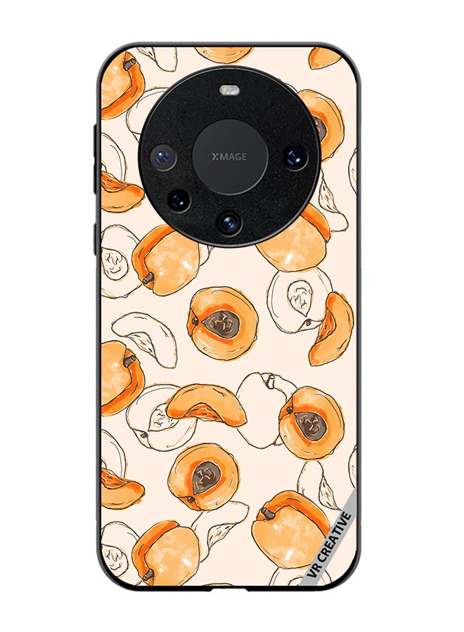 VR CREATIVE Protective Case Cover For Huawei Mate 60 Pro Apricot Design Multicolour - Image 1