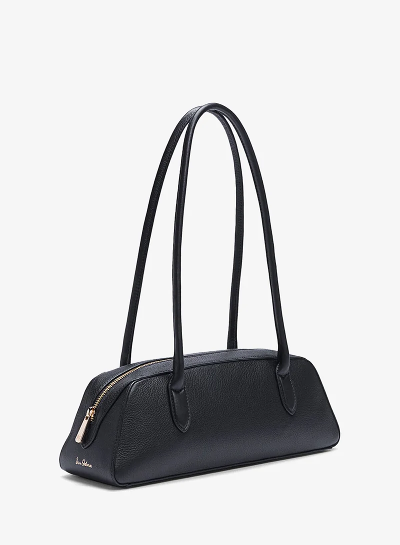 Sam Edelman Black Nori Medium Bowler Satchel for Women | Best Price UAE