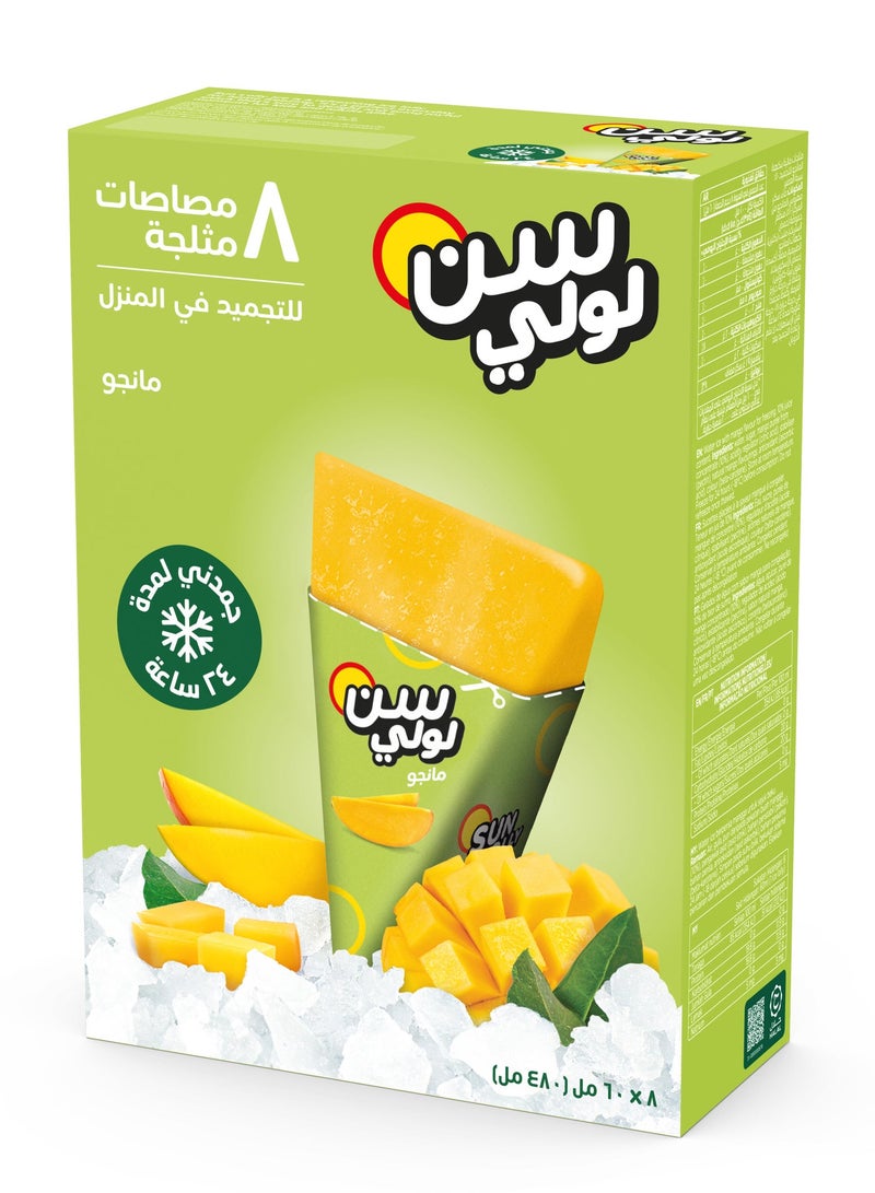 Sunlolly Mango Lolly for Home Freezing 60ml x 8 - Image 5