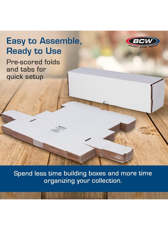 BCW 14-Inch Toploader Storage Box - 5 Pack | Holds 210 Toploaders | Durable Cardboard Organizer for Sports & Trading Cards - Image 5