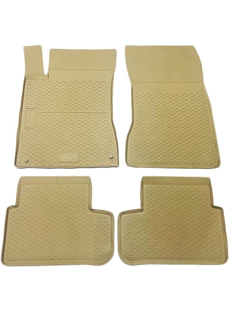 3D Plus Car Floor Mat Set, Full Coverage Interior Floor Mats, Anti-Slip, Durable and Easy to Clean, Custom Fit Design
