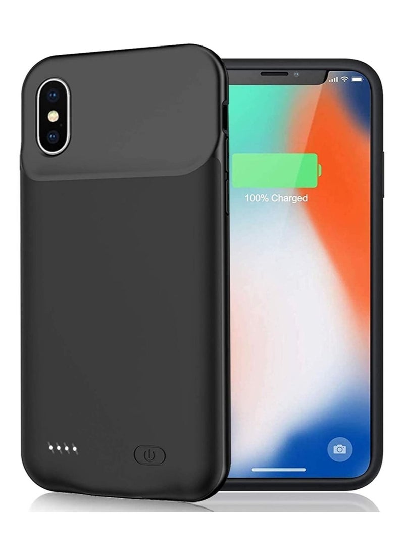 ELTRAZONE - Portable 3200mAh Battery Case for iPhone XS/X/10, Rechargeable Extended Power Bank Charger Cover - Image 1