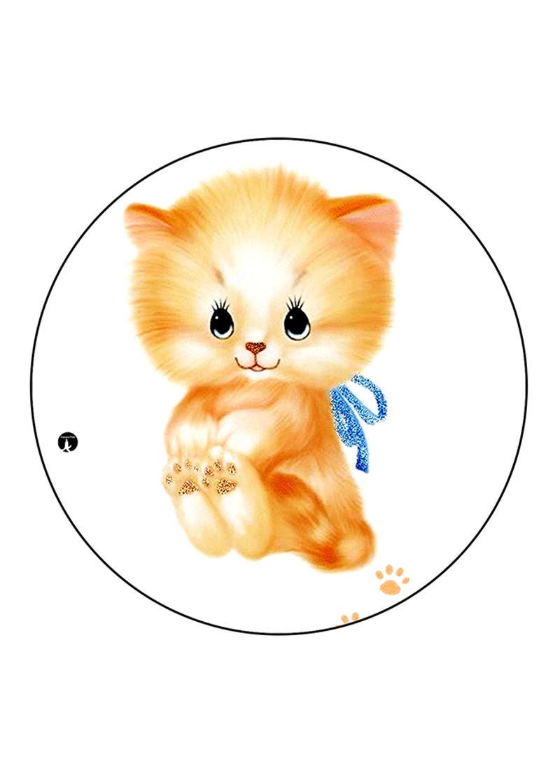 RKN Cat Printed Mouse Pad  Multicolour