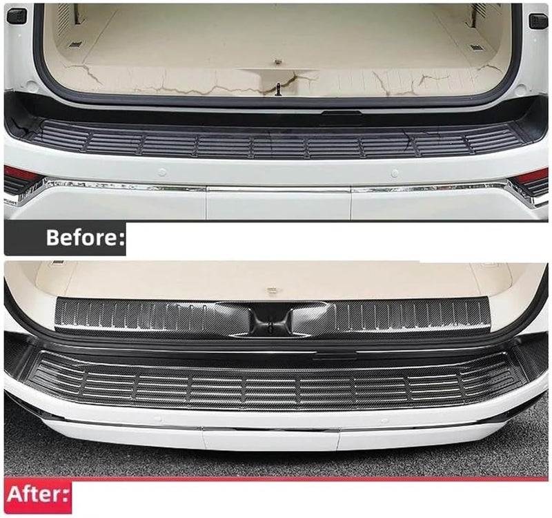 Yurefax Rear Trunk Bumper Protector for Toyota LC300 - Image 2