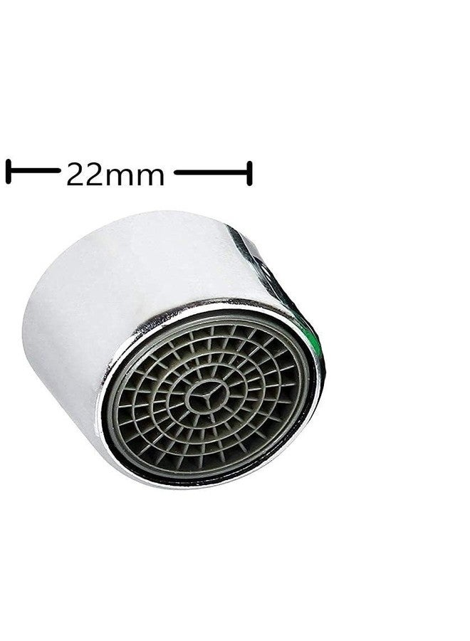 Quick click goods Brass Regular 22 mm Water Tap Aerator | Foam Flow | Standard Size | Female-Inner Thread | Green | Set of (5) - Image 2