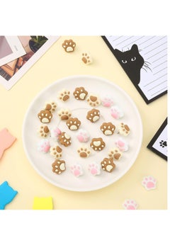Y&D Push Pins 30 PCS Cute Cat Paw Decorative Cork Board Decorations Thumb Tacks (Elegant Colors)  - Image 5