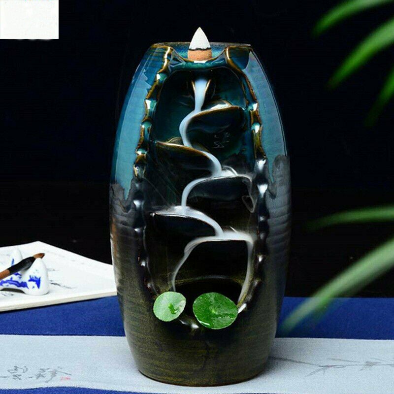 Antique Backflow Incense Burner Waterfall Incense Holder Home Decor Aromatherapy Ornament Supplies - Image 4