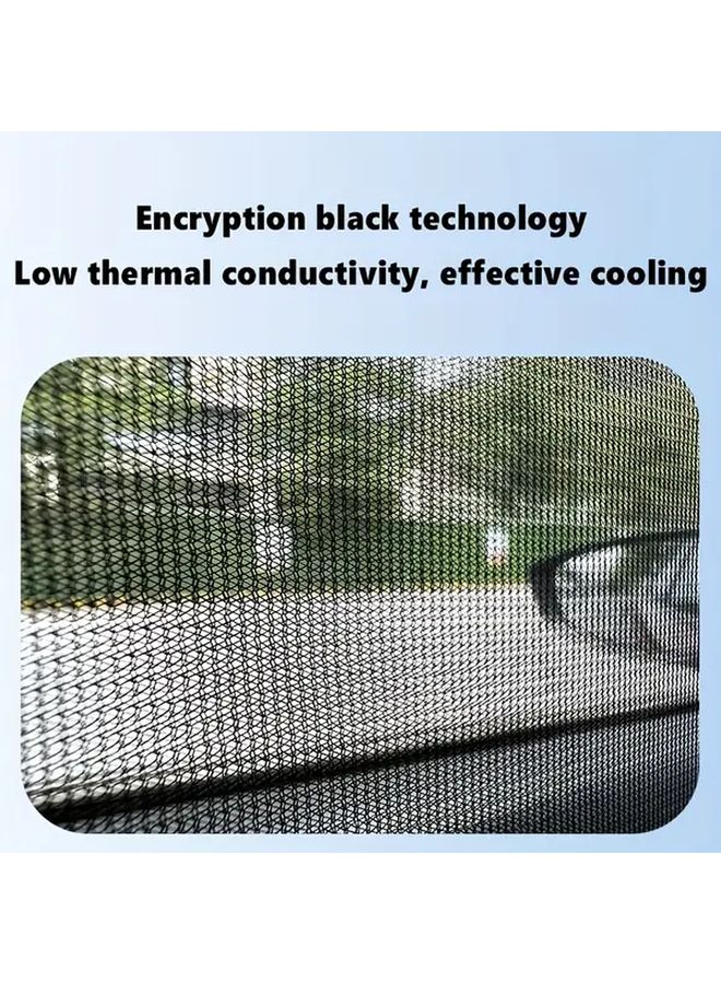 2 Pack Car Sun Visor Suction Cup Window Shades Heat Insulation Anti Glare For Most Vehicles - Image 5