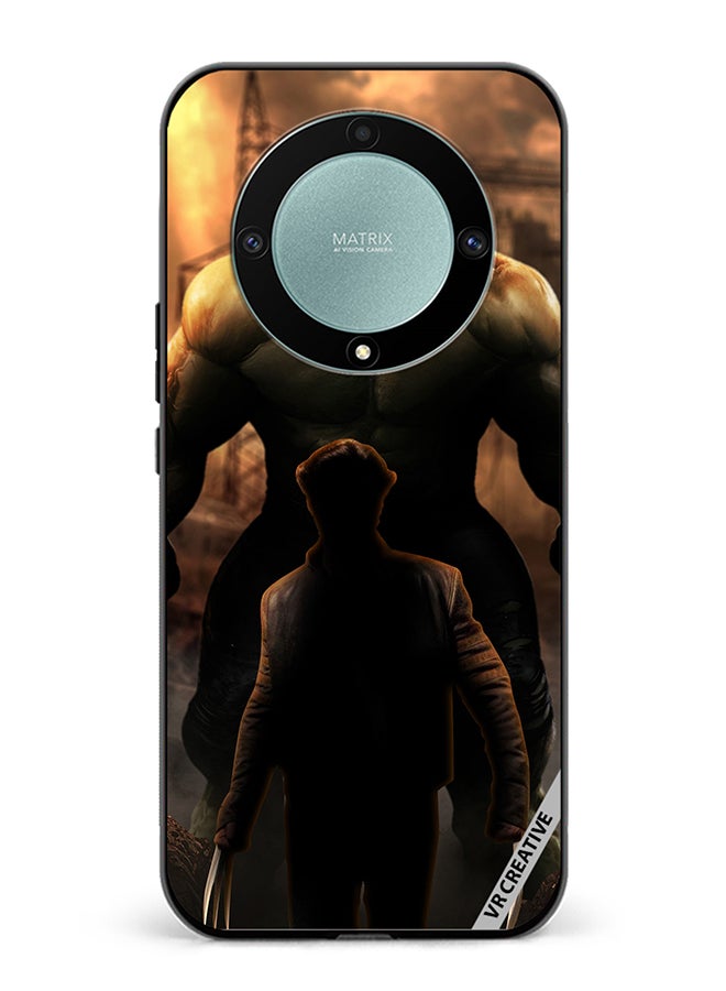 VR CREATIVE Protective Case Cover For Honor X9b Hulk Vs Xman Design Multicolour - Image 1