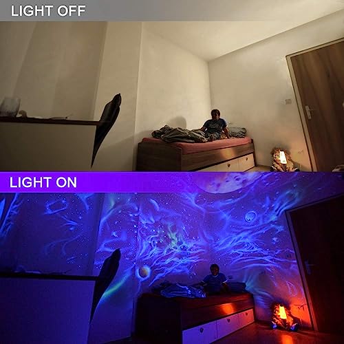 MELPO Black Light 30W LED Blacklight Flood Light Outdoor for Glow Party, Halloween Decoration, Body Paint, Fluorescent Poster, Neon Glow, IP66,US-Plug-Switch-6.7Ft Cord (4 Pack) - Image 2