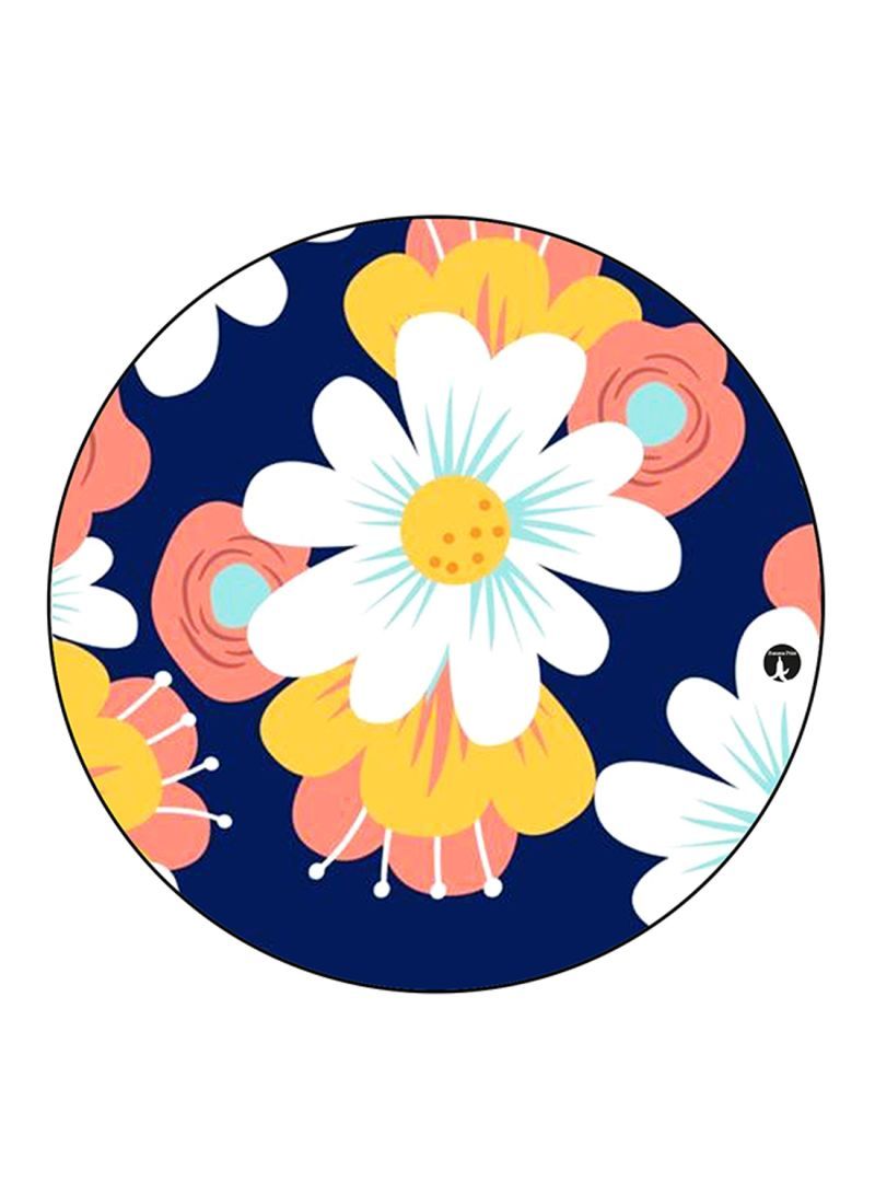 RKN Flowers Printed Mouse Pad Multicolour
