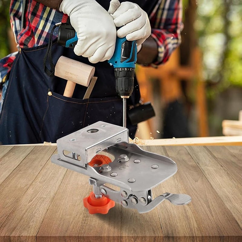 35 ملم قالب حفر مفصلات مخفية قابل للتعديل أداة توجيه حفر الخشب للخزائن - Image 4