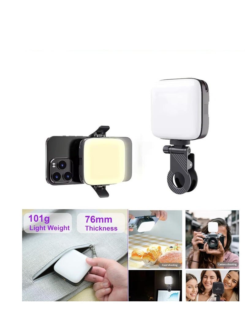 Generic - Dimmable Selfie Ring Light for Mobile – Rechargeable LED Camera Light for Video Recording - Image 1