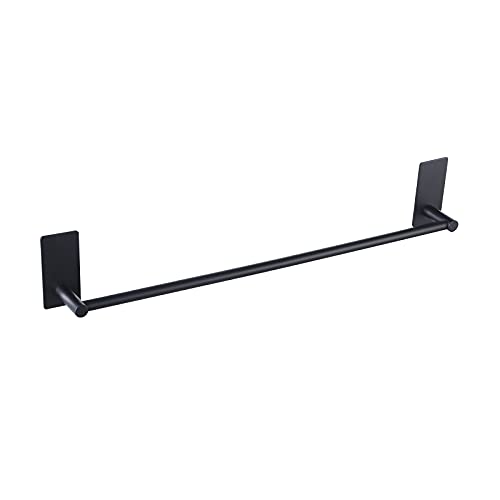 KES 20Inch Towel Bar for Bathroom Self Adhesive Hand Towel Holder No Drill Wall Mounted SUS 304 Stainless Steel Matte Black A7000S50BBK - Image 1