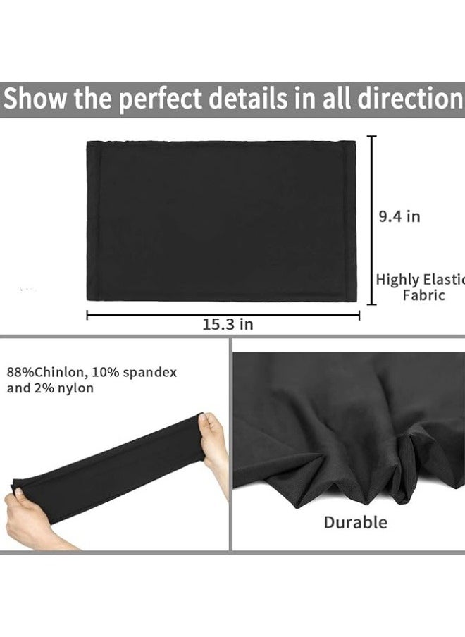 Generic Cooling UPF Multi-Use Neck Gaiter Men’s & Women’s Buff for Working, Running Sports Sweat & Water Activated Technology, Black  - Image 5