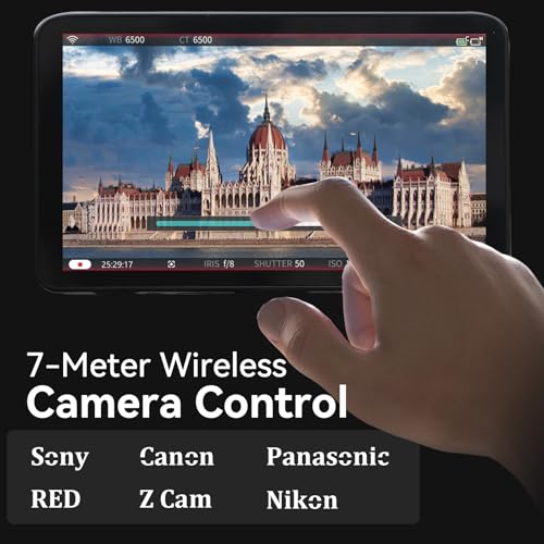 Portkeys LS7P 7 Camera Field Monitor Metal Frame Wireless Control for ARR1 MINI A1A9IIA7IIIA7CIIFX3FX30ZVE10RX10A7MIVA6700A7RIVA7RVILXLR1A9IIIRX0A7IIIFX6 BS1HBGH1 R5678 etc - Image 3