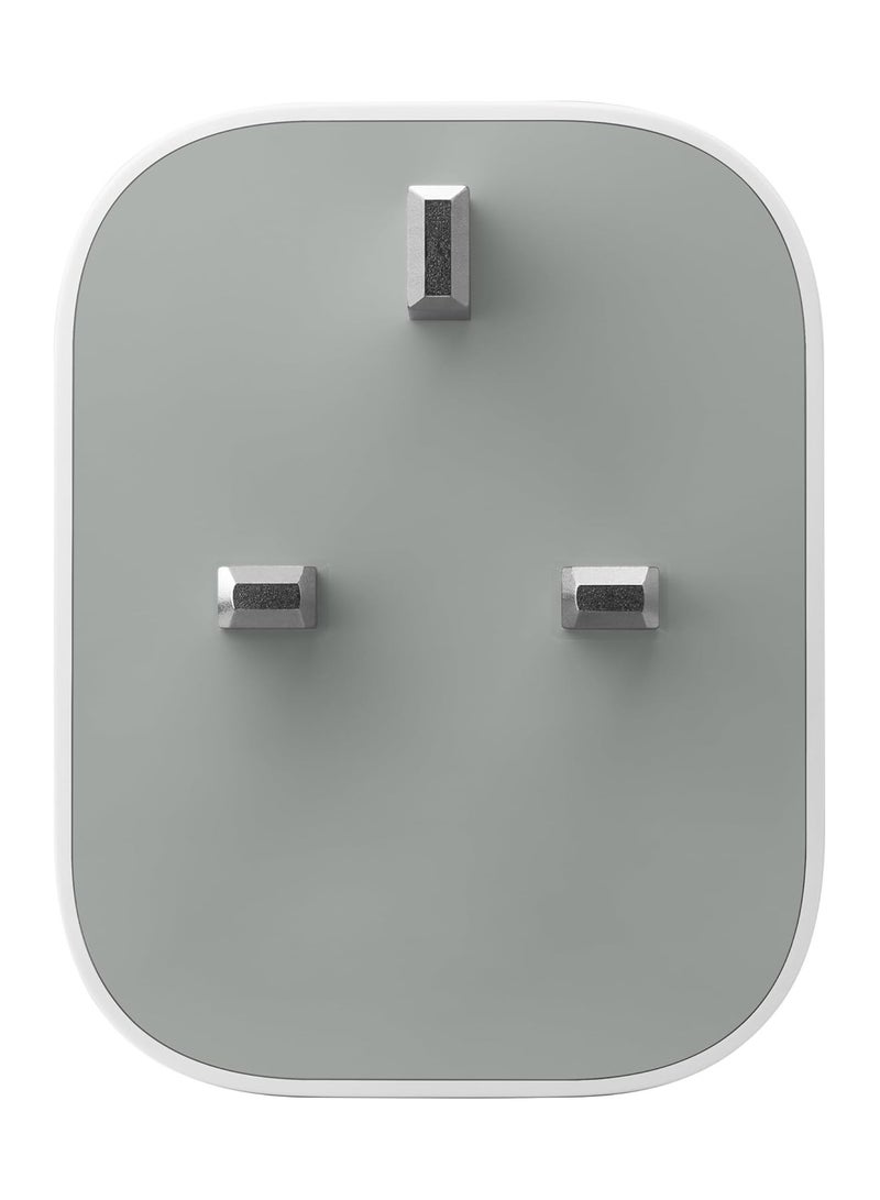 Google Pixel Flex Dual Port 67W USB-C Fast Charger, UAE 3-PinU Wall Adapter for Phones and Tablets White - Image 3