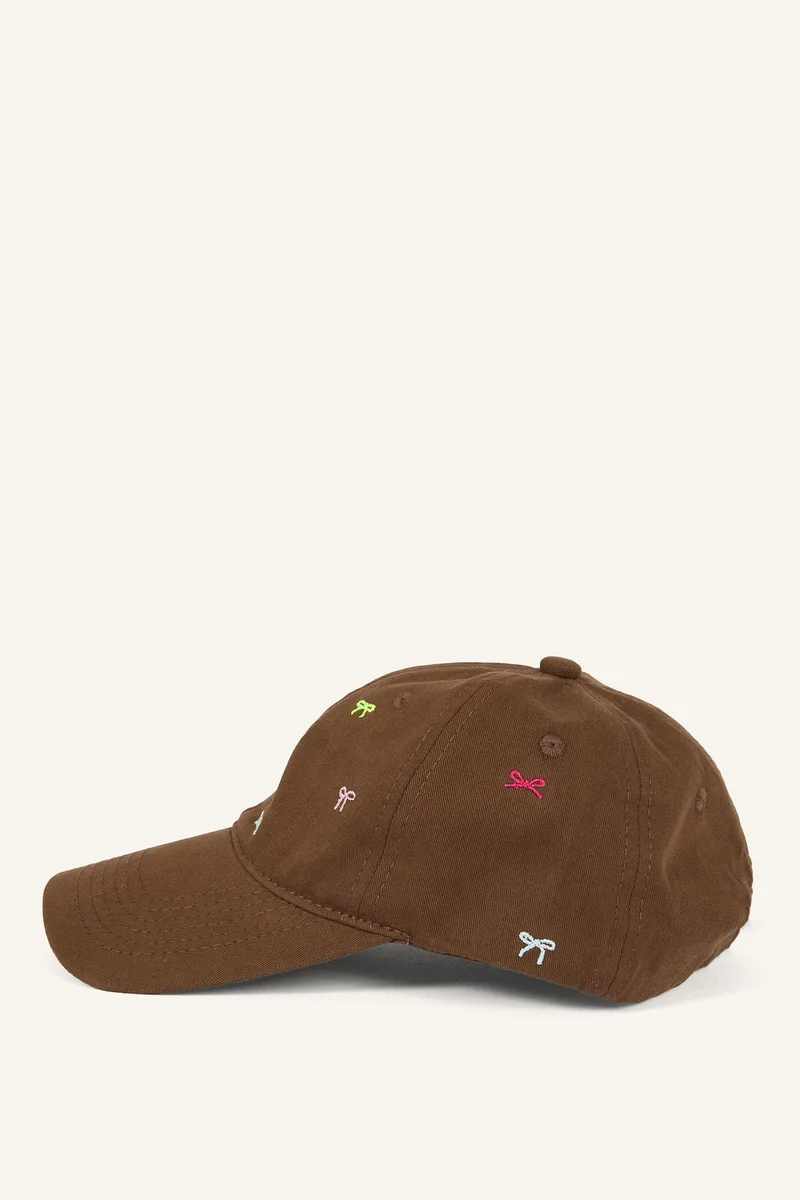 Defacto  Woman Cotton Bow Embroidered Cap for Women | Best Price UAE