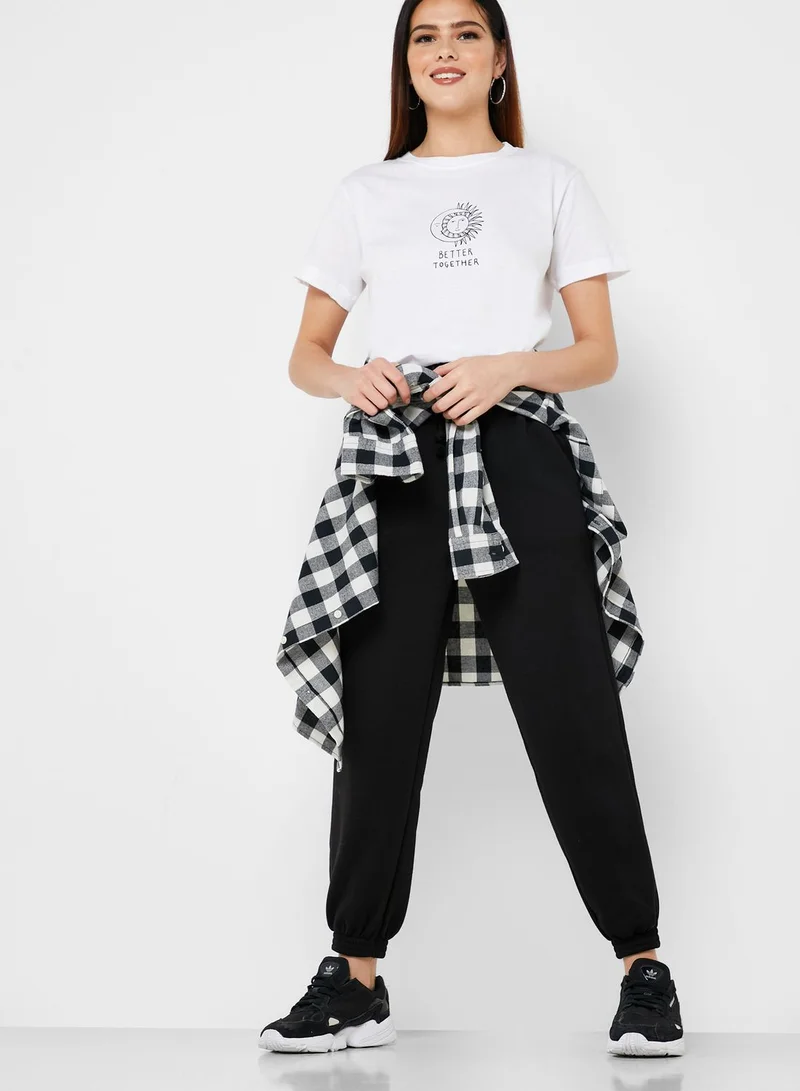 Topshop Petite Graphic T-Shirt