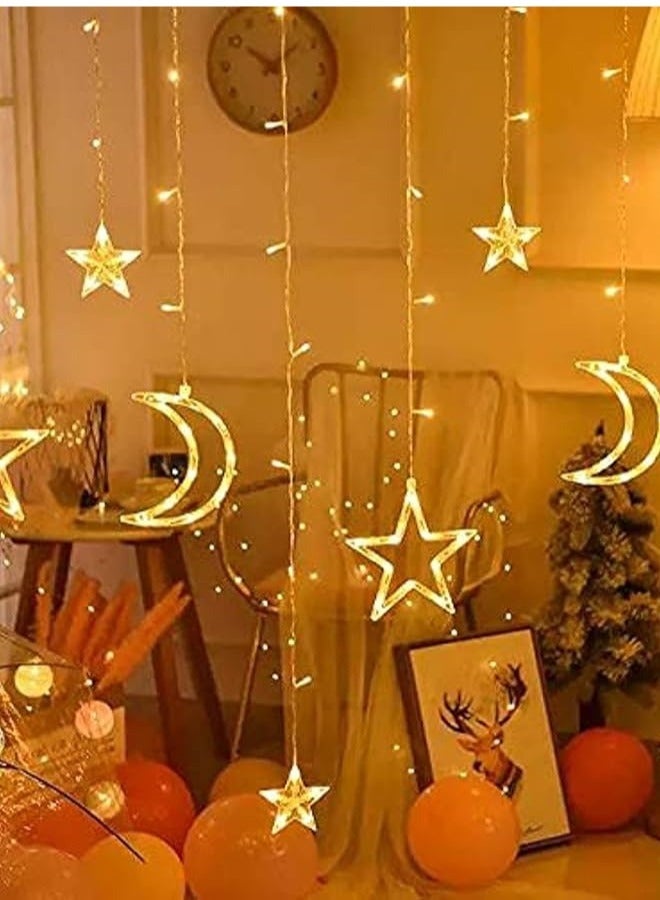 Loquat EID Crescent Light, Eid Crescent Star Lights and Celebrations, Star and Moon Design - Image 3
