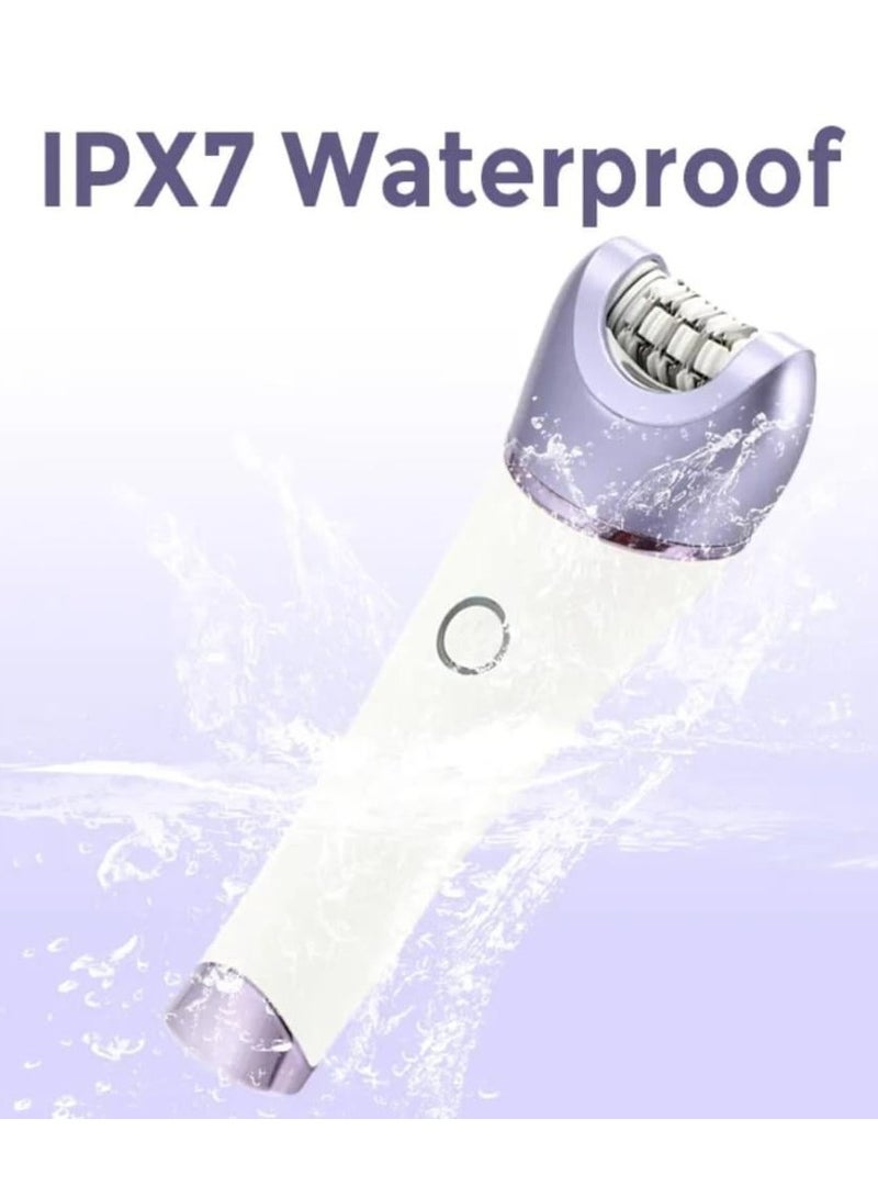 DENX DX1377 6-in-1 Waterproof Epilator & Beauty Kit with Type-C Charging and LED Light - Image 1