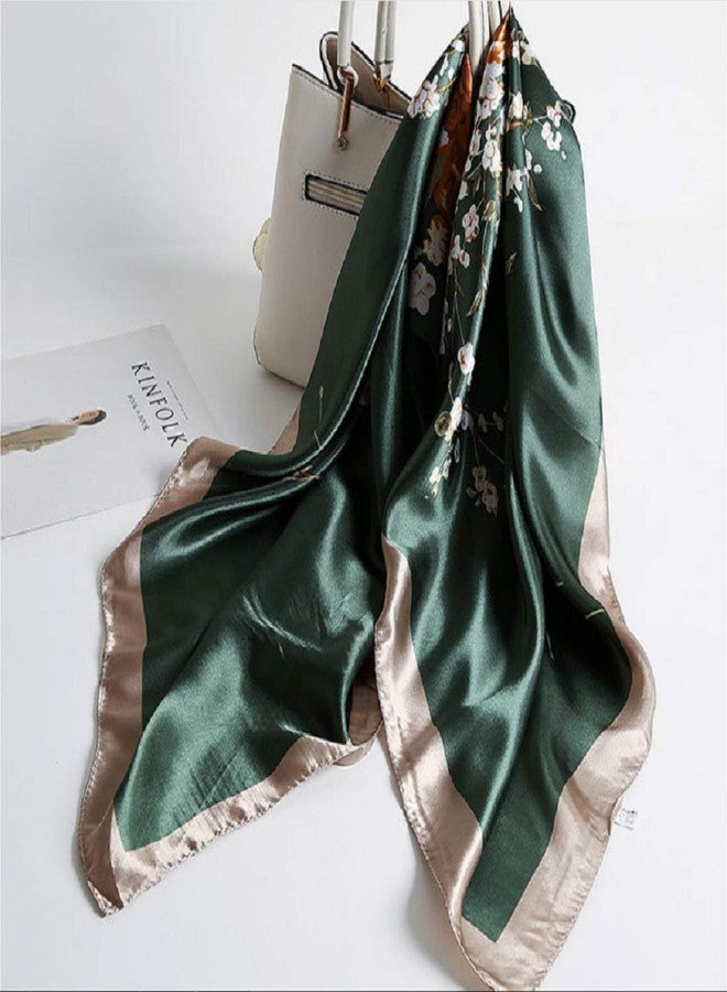 كي-اليوون وشاح شعر مربع من الساتان الحريري من كي-إليون، مقاس 35 بوصة، مقاس واحد، Jf14 - Image 2