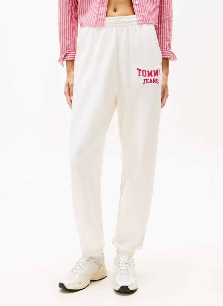 تومي جينز بنطال رياضي بشعار - Image 1
