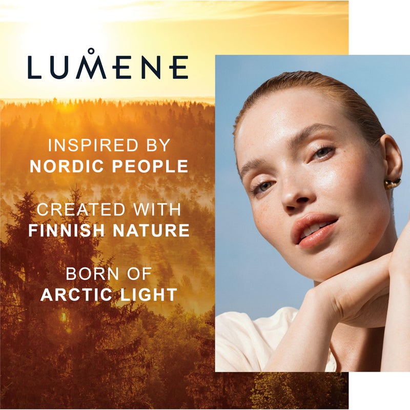 Lumene Invisible Illumination [Kaunis] Liquid Bronzer - Skincare-Infused Bronzing Drops with Buildable Texture - Made with Pearlescent Pigments for a Luminous Complexion - Deep Glow (15ml) - Image 4