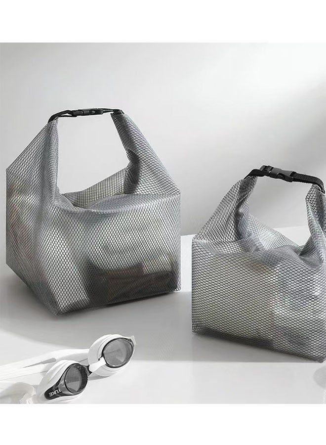 2pcs Waterproof Storage Bags, Large-Capacity Drawstring Handbag, Outdoor Travel Toiletry Storage Small Bag, Suitable For Fitness, Swimming and Bathroom - Image 1