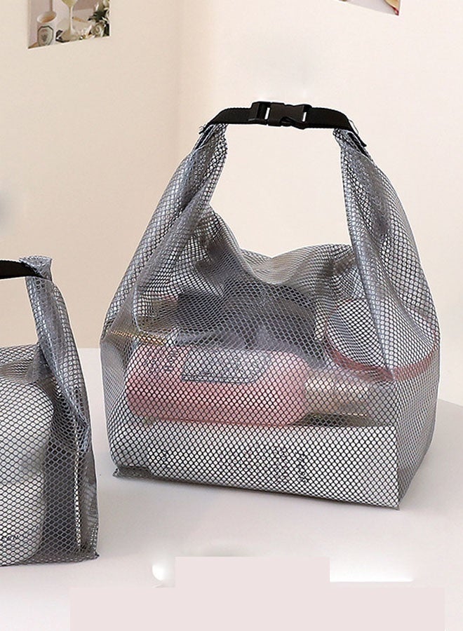 2pcs Waterproof Storage Bags, Large-Capacity Drawstring Handbag, Outdoor Travel Toiletry Storage Small Bag, Suitable For Fitness, Swimming and Bathroom - Image 3