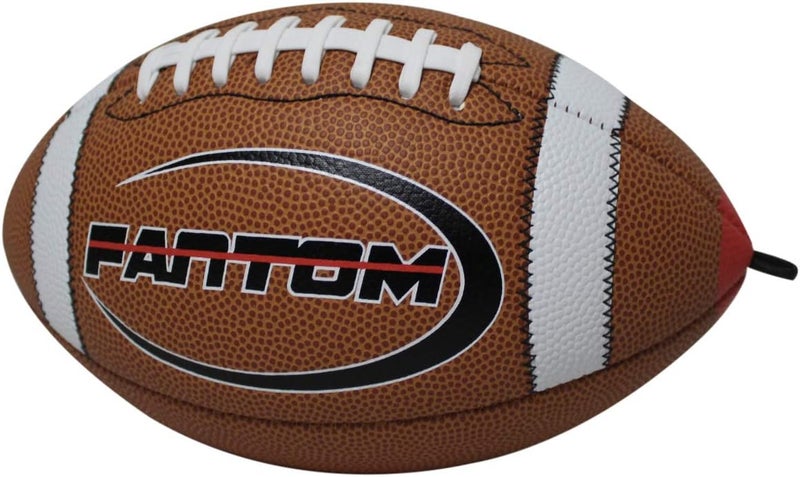 Fantom Throw Football Trainer - Improve Throwing u0026 Catching/Practice Indoors u0026 Practice Outdoors Mini, Pee-Wee, Junior, Youth, u0026 Official - Throw u0026 Catch The Perfect Pass - Made in USA - Image 2
