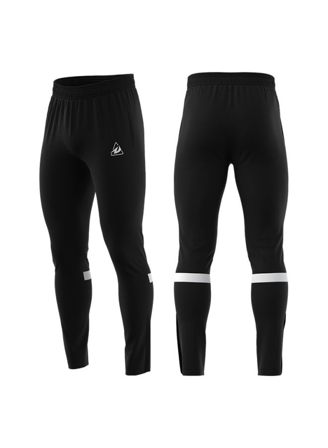 Running Fitness Nicking Foot Casual Sports Trousers Men's Customized Quick-drying Breathable Blue Football Training Pants Customized