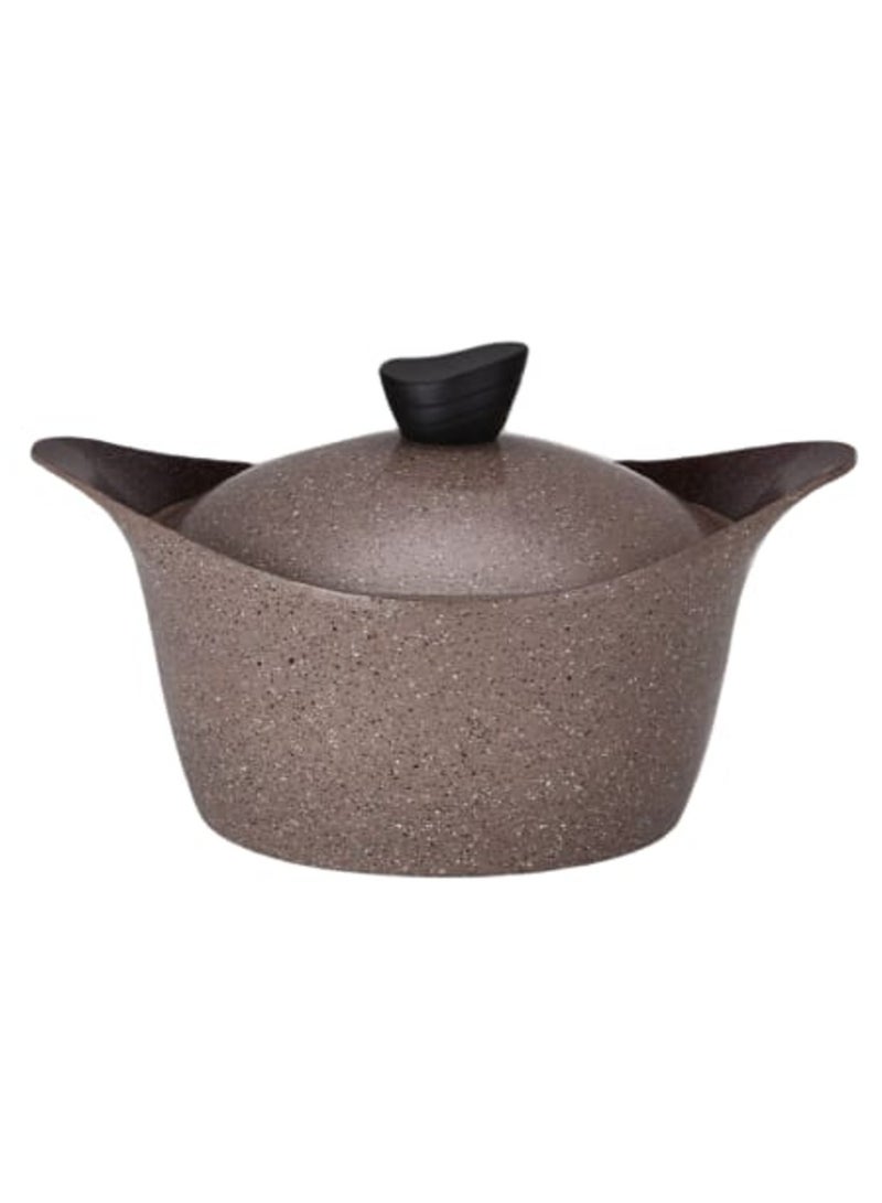 بادريق طقم قدور غرانيت بني مكون من 17قطعة - Image 2