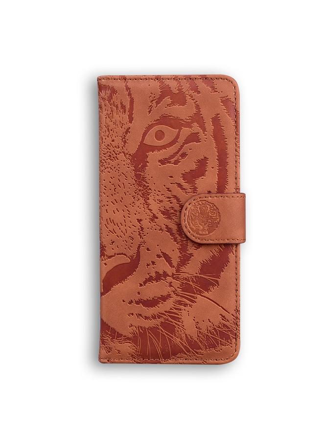 S-TOP Case For Samsung Galaxy A05 Tiger Embossing Pattern Flip Leather Phone Case - Image 2