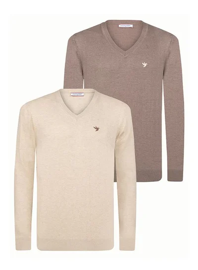FELIX HARDY V-Neck Sweater Pack of 2