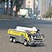 Ailejia Airport Fire Trucks Toy for Boys Fire Engine Toys Fire Engine Pullback Friction Toy Airport Rescue Diecast Vehicle Model Yellow - Image 4