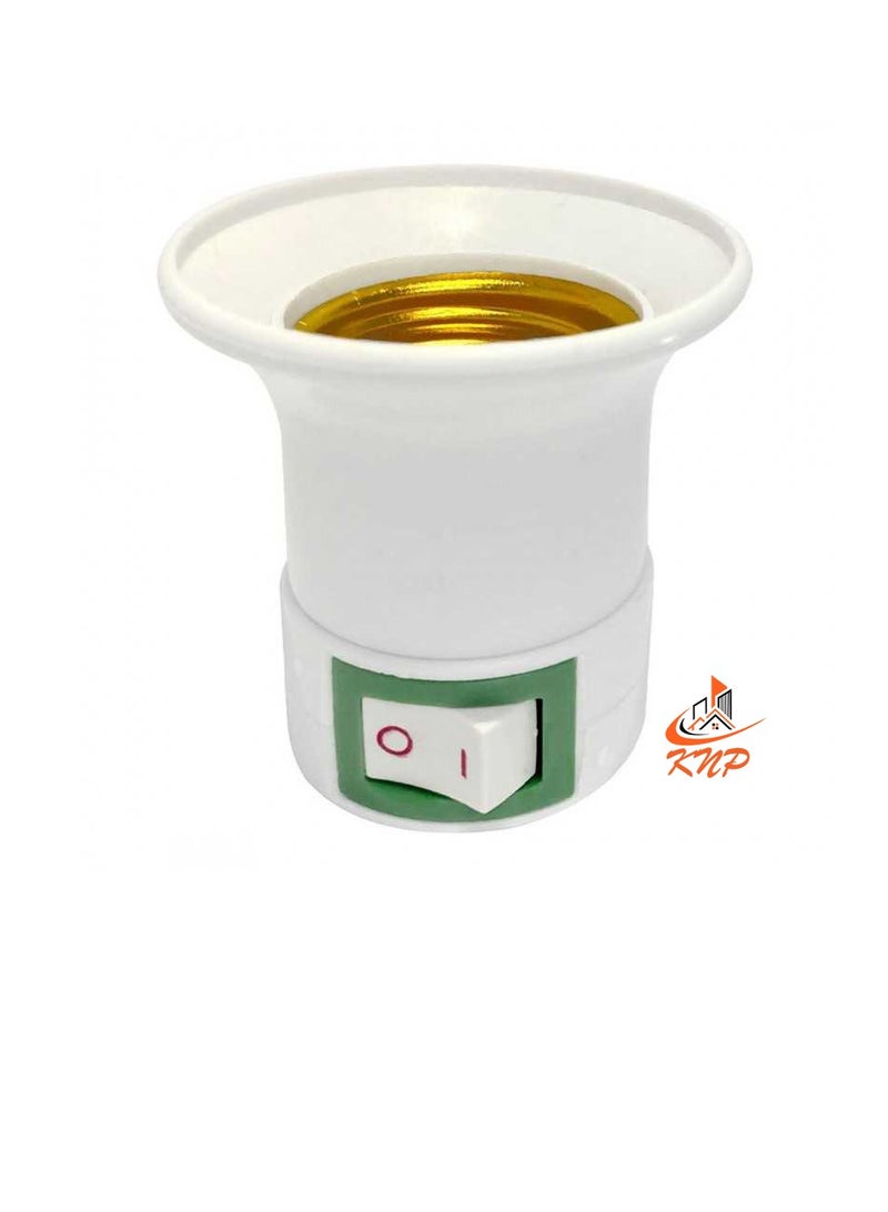 KNP Lamp Holder ABS with Switch and Copper Parts - Image 3