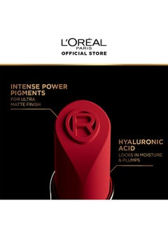 L'OREAL PARIS Color Riche Intense Matte Lipstick, I Lead 129  - Image 3