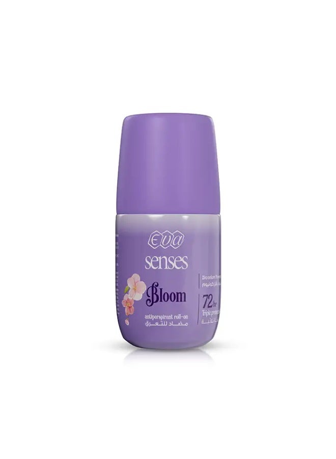 سعر ومواصفات Eva Skin Care Senses Antiperspirant Roll-on Bloom 50 Gm (ZABB23C12ACD8E3E62A8AZ) على Noon EG
