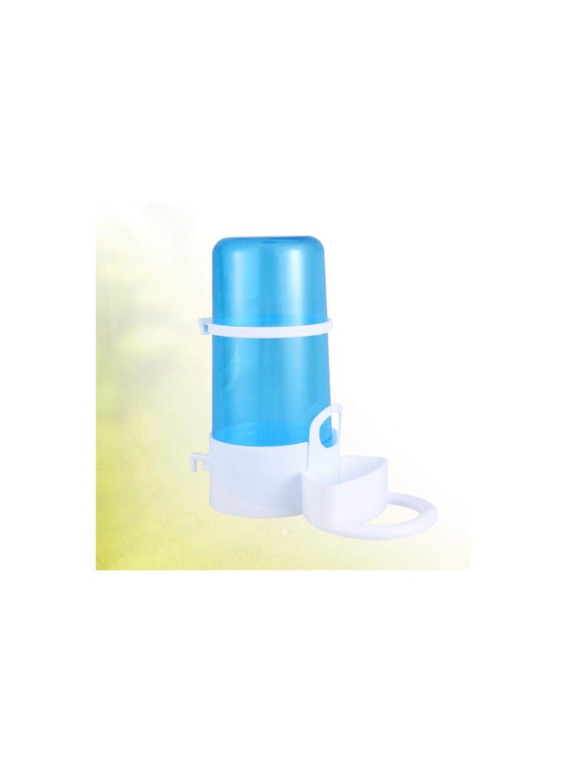 GGOOT 2pcs Pet Feeder Automatic Hamster Small Animal Feeder Automatic Feeding Device Dispenser for Bunny Hamster Bird Pigeon Parrots Mini Hedgehog Blue - Image 2