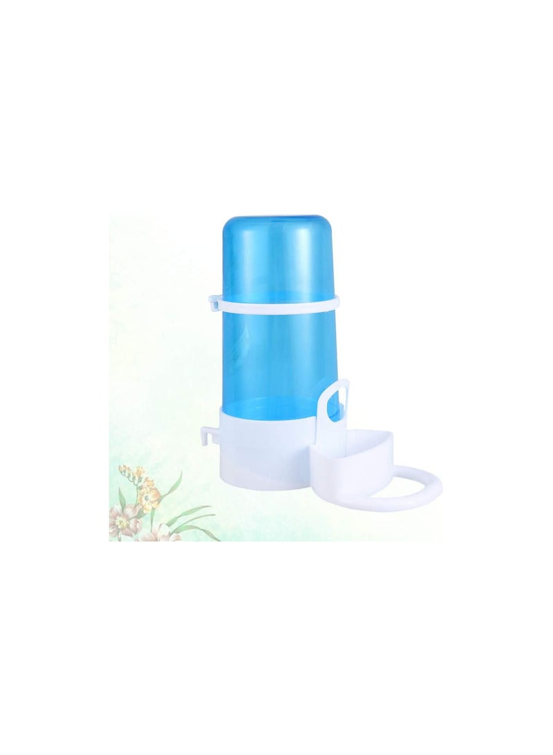 GGOOT 2pcs Pet Feeder Automatic Hamster Small Animal Feeder Automatic Feeding Device Dispenser for Bunny Hamster Bird Pigeon Parrots Mini Hedgehog Blue - Image 3