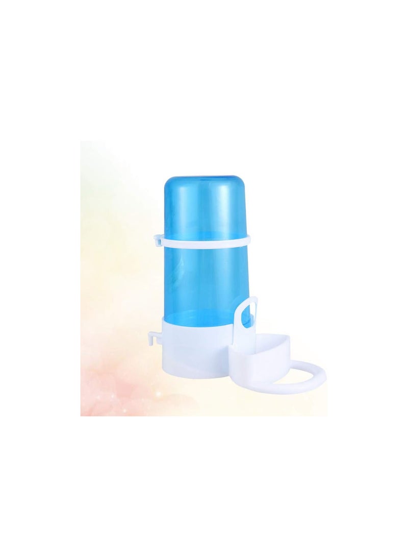 GGOOT 2pcs Pet Feeder Automatic Hamster Small Animal Feeder Automatic Feeding Device Dispenser for Bunny Hamster Bird Pigeon Parrots Mini Hedgehog Blue - Image 5