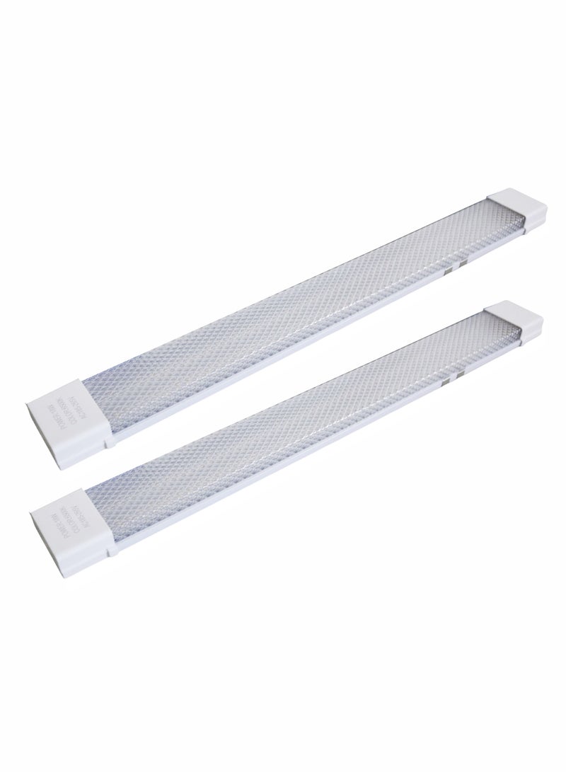 LED Batten Linear Tube Light 18W Energy-Efficient Ceiling Fixture 6500K Cool White Daylight Eco-Friendly with 40,000 Hours Lifespan Wide Voltage Range AC 185-265V  Built-in Driver – No Ballast or Starter Required Indoor Use for Home, Office, and Commercial Spaces Slim & Compact Design Easy Installation & Safe Operation - Image 2