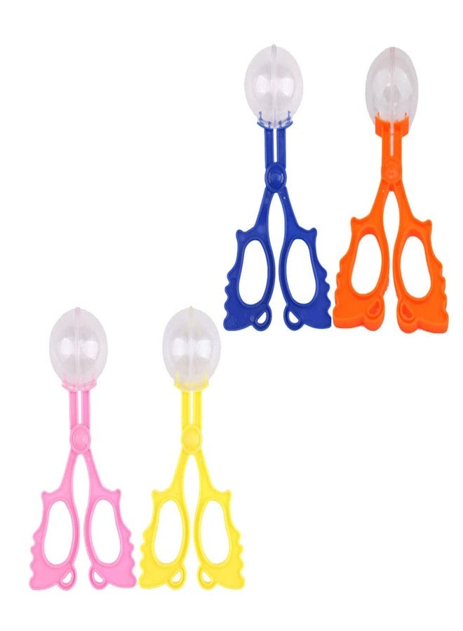 TOYANDONA Catcher 12pcs Catcher+ Scoopers Collection Holiday Children Nature Birthday Toy Blue Sensory Tongs Pink Development Insecrt Toddler for Catch Catcher - Image 5