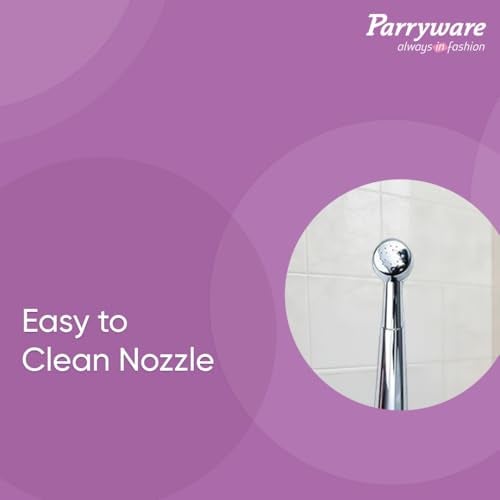 Parryware Coral Neo Health Faucet with Hose for Bathroom Fittings | for Effortless & Effective Cleaning | Original Bidet Spray from Parryware | E8353A1 - Image 4