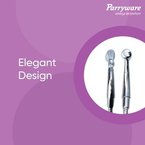 Parryware Coral Neo Health Faucet with Hose for Bathroom Fittings | for Effortless & Effective Cleaning | Original Bidet Spray from Parryware | E8353A1 - Image 3