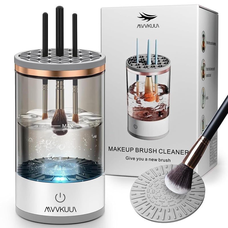 MELUDI Electric Makeup Brush Cleaner Automatic Cosmetic Brush CleanerUpgraded Electric Makeup Brush Cleaner - Image 1