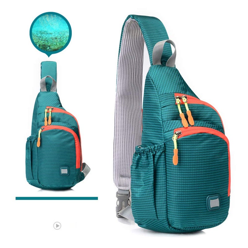 Peicees Small Sling Backpack Waterproof Unisex Shoulder Bag Chest Crossbody Daypack - Image 3