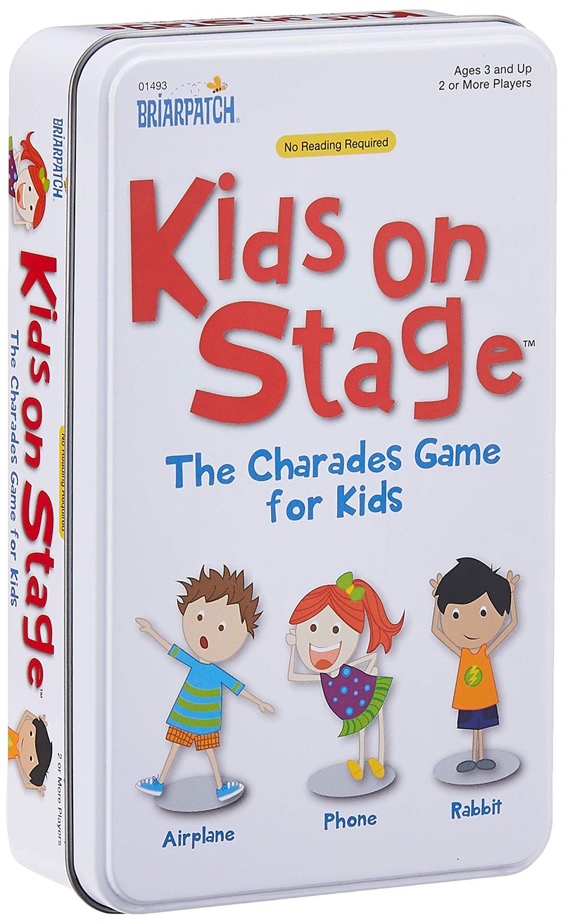 Briarpatch | Kids on Stage: The Charades Game For Kids Travel Tin, Ages 3+ - Image 1